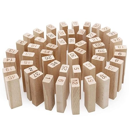 Wooden Tower Jenga Game