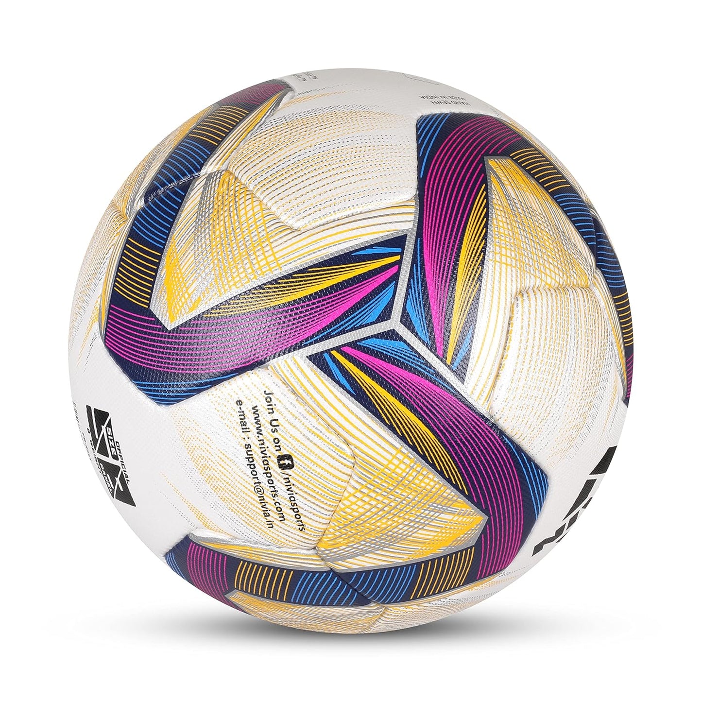 Nivia Ashtang 2.0 FIFA Pro 8-Panel Football Size - 5
