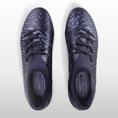 NIVIA Ashtang 2.0 Football Shoes for Men (Black)