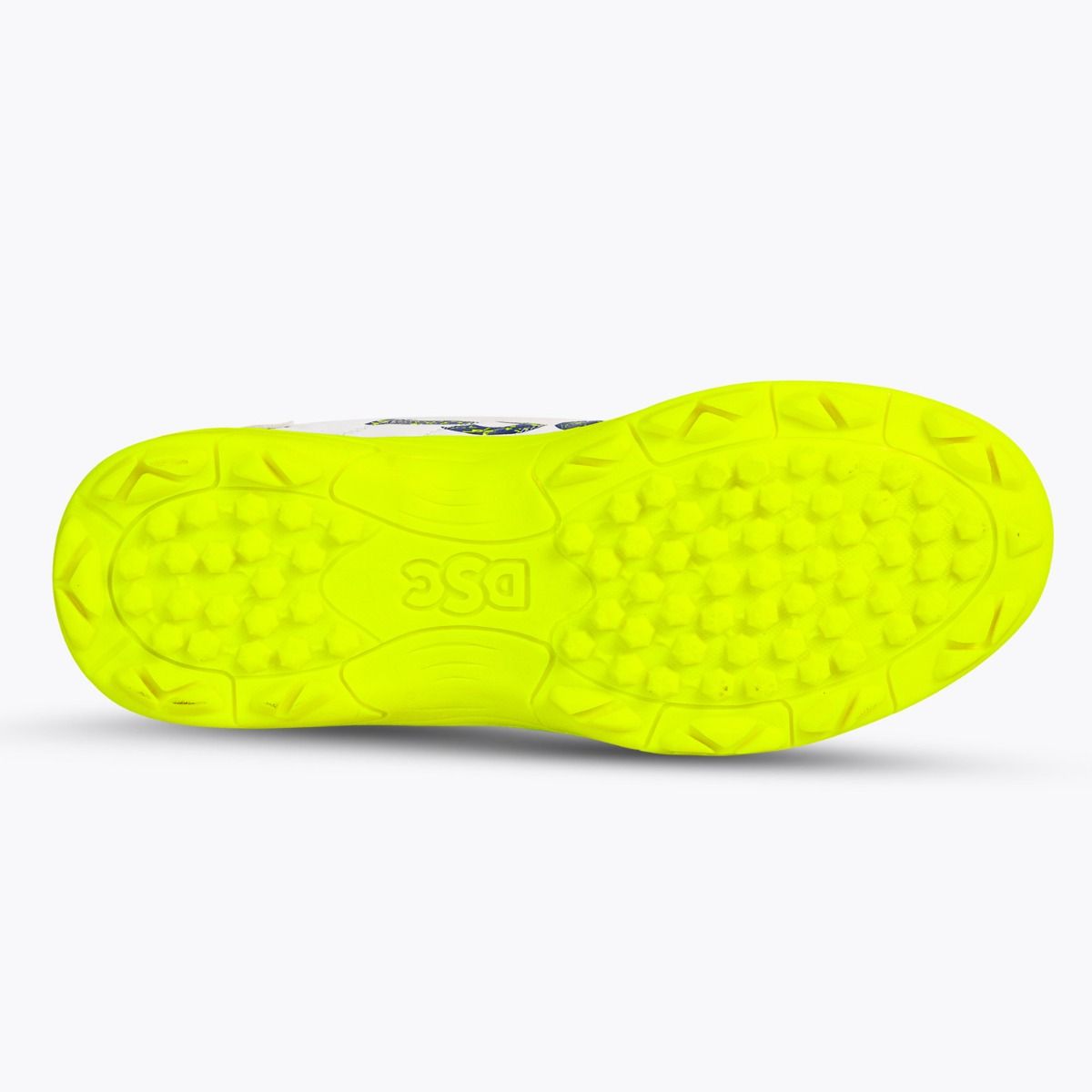DSC Beamer Cricket Shoes - White/Yellow
