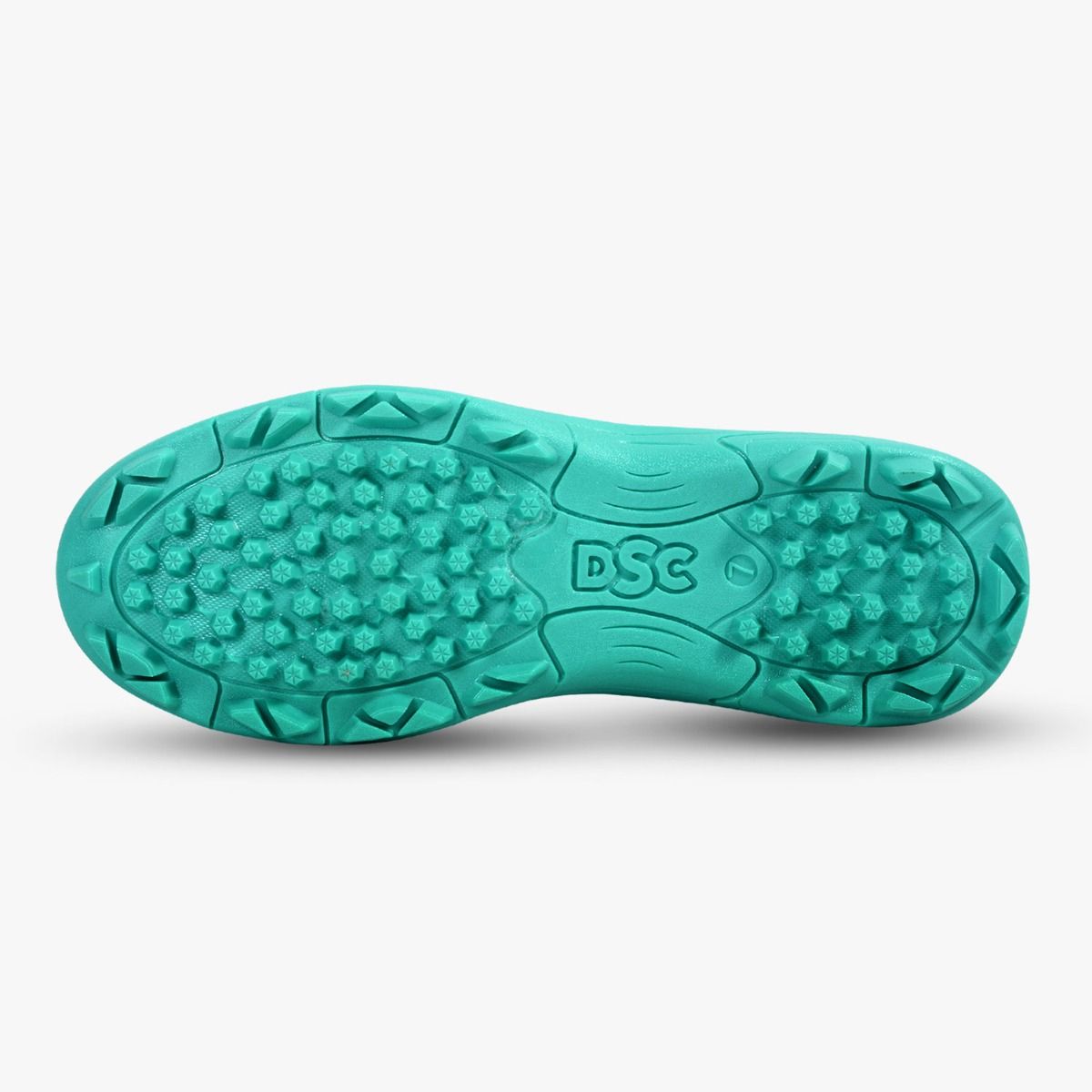 DSC Belter Cricket Shoes (White/Green)