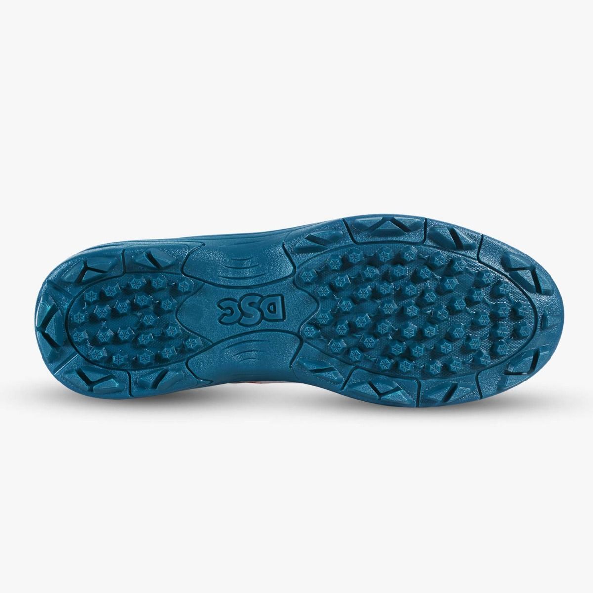 DSC Belter Cricket Shoes - White/Blue