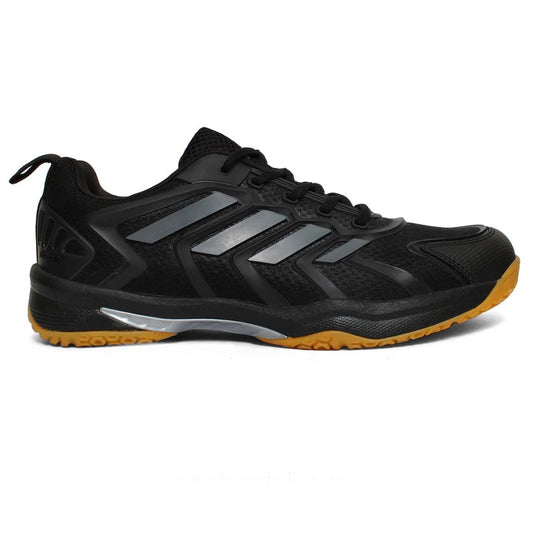 Tracer Crusade 2171 Pro Tennis, Badminton Sports Shoe For Men (Black)