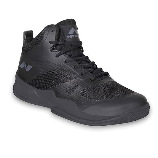 Nivia Combat 2.0 Basketball Shoes For Men (Black)