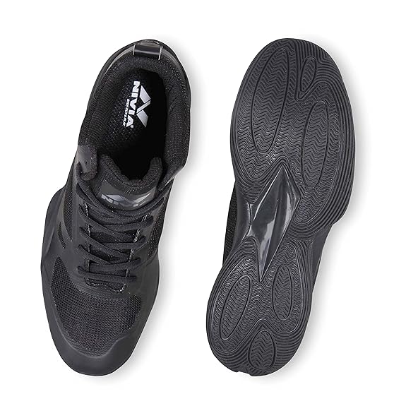 Nivia Combat 2.0 Basketball Shoes For Men (Black)