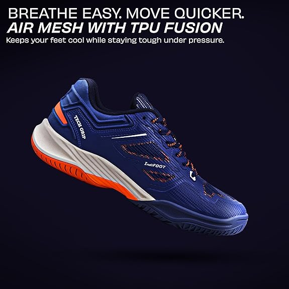 Nivia OPA Pickleball & Padel Court Shoes For Men (Blue)