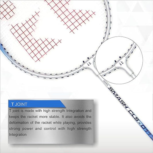 KONEX Badminton Racket CLS 011 (Silver/Blue)