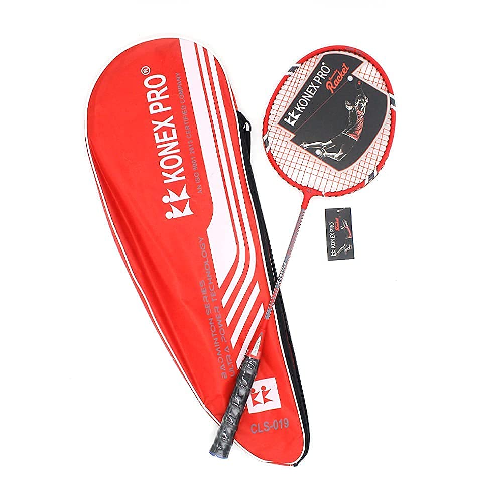 KONEX Badminton Racket CLS 019 (Red)