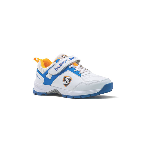 SG Century 6.0 Cricket Shoes White/Blue