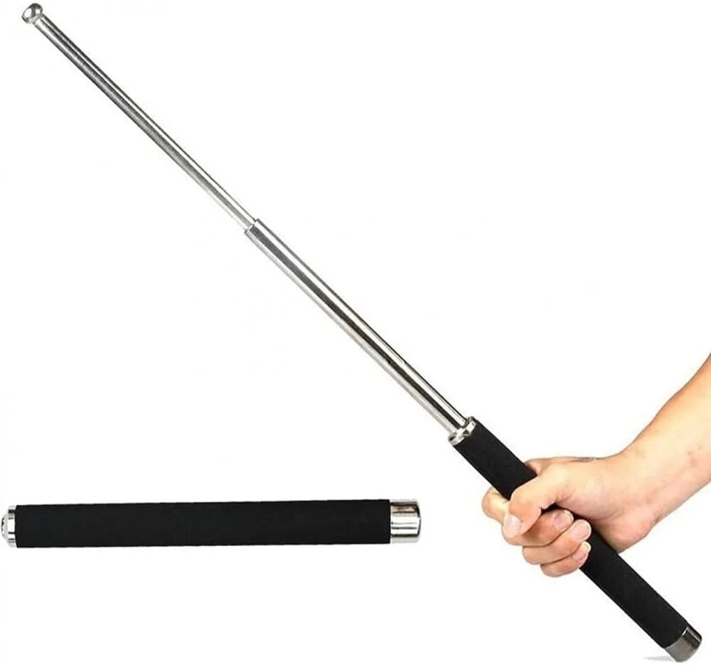 Foldable Iron Protection Self Defense Stick - Image 1