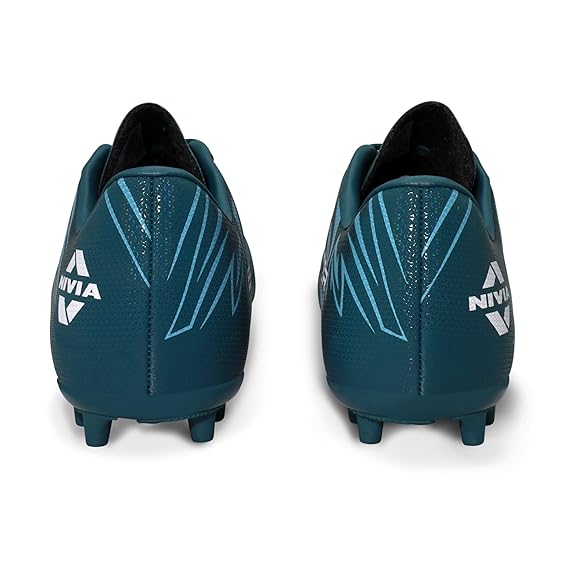 Nivia Encounter 11 Football Shoes for Men (Green)