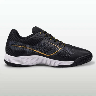 Nivia Hy-Court 3.0 Badminton Non Marking Shoes (Black)