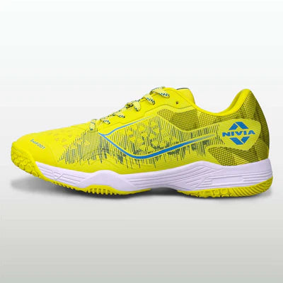 Nivia Hy-Court Badminton Non Marking Shoes (Yellow - Main Image