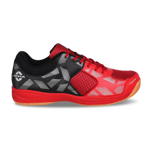 Nivia Appeal 2.0 Badminton Non Marking Shoes (Red)