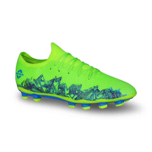 NIVIA Shastra Football Shoes for Men (Green)