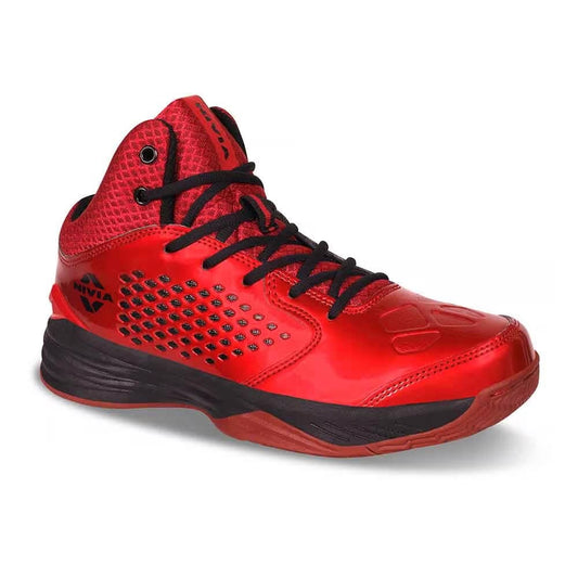 NIVIA Warrior – 1 Basketball Shoes for Men (Red / Black)