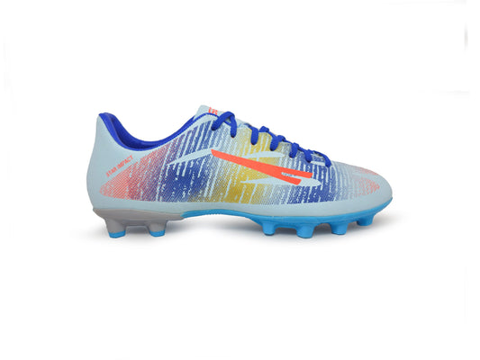 Sega Nova Football Shoes - Sky Blue/Multicolor
