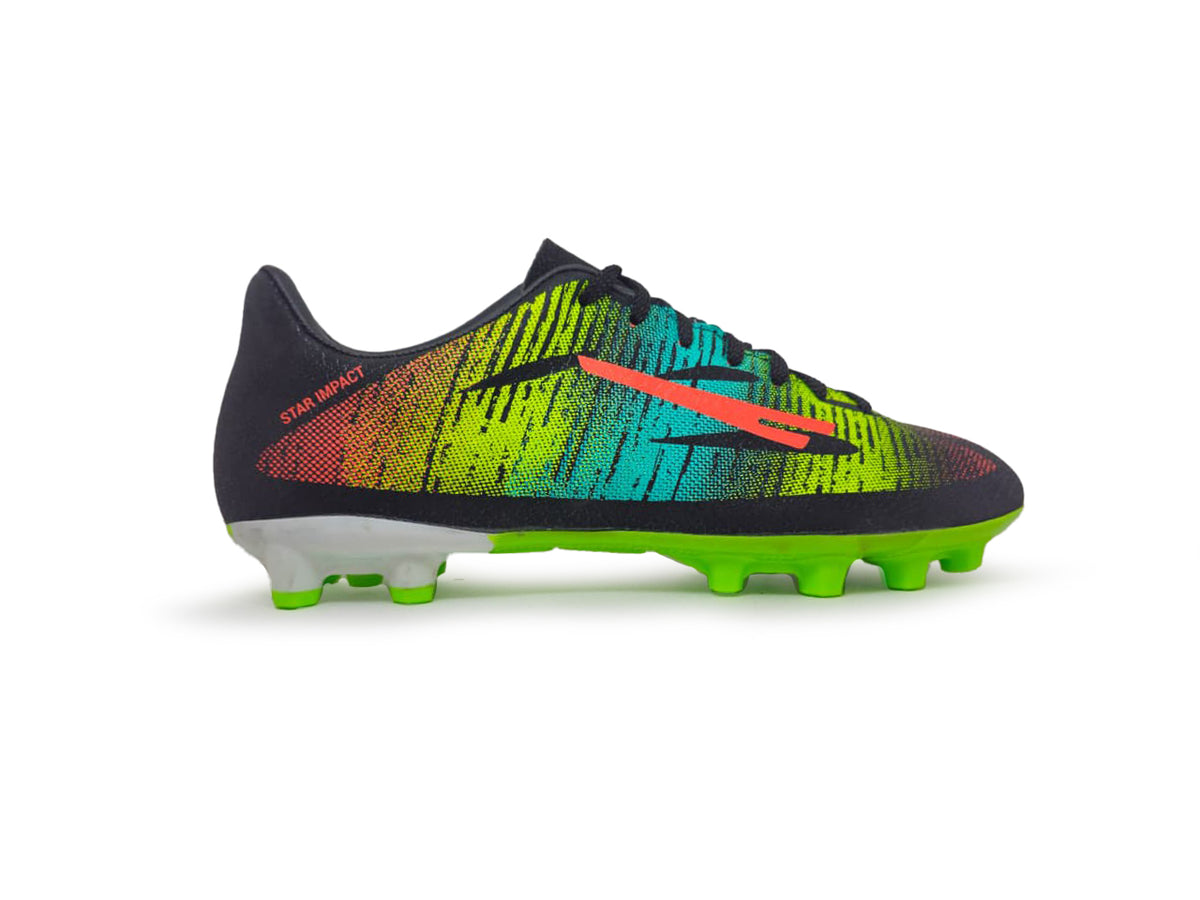 Sega Nova Football Shoes - Black/Multicolor