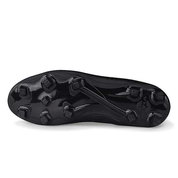 Nivia Pro Carbonite 7.0 Football Shoes for Men (Black)