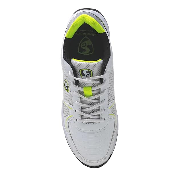 SG Scorer 6.0 Cricket Shoes (White/Black)