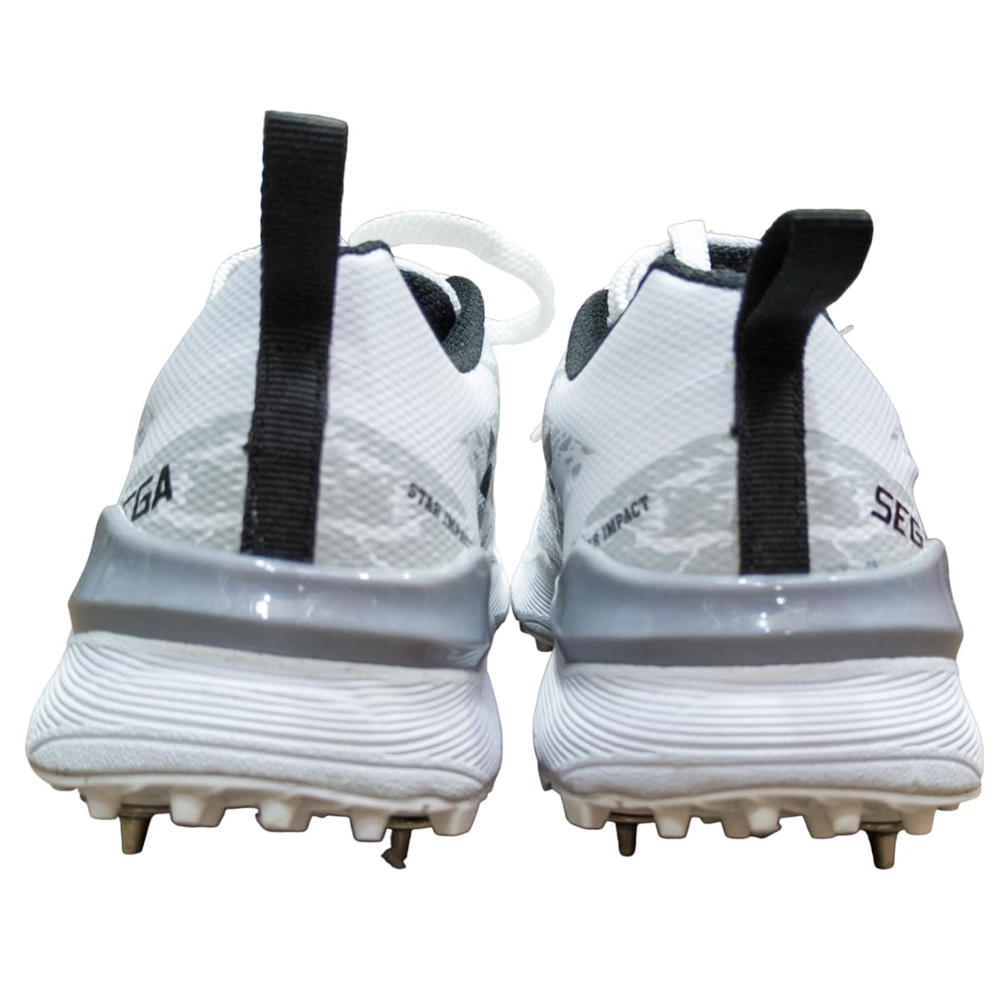Sega Freedom Spikes Cricket Shoes (White)