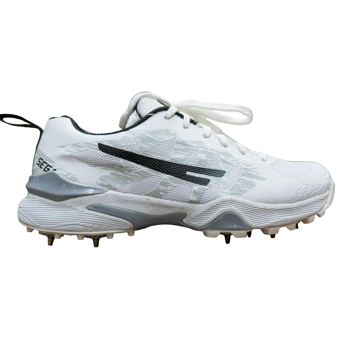 Sega Freedom Spikes Cricket Shoes (White)