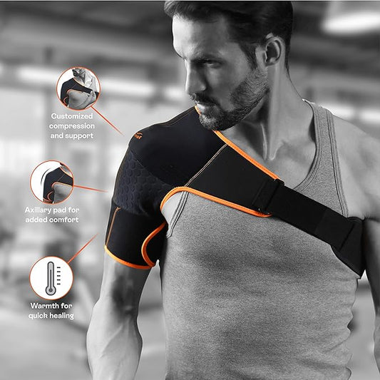 TYNOR Shoulder Support Double Lock Neo Orange