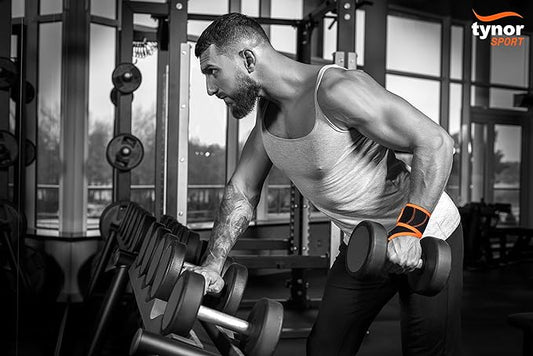 TYNOR Wrist Support With Thumb Loop Neo Orange