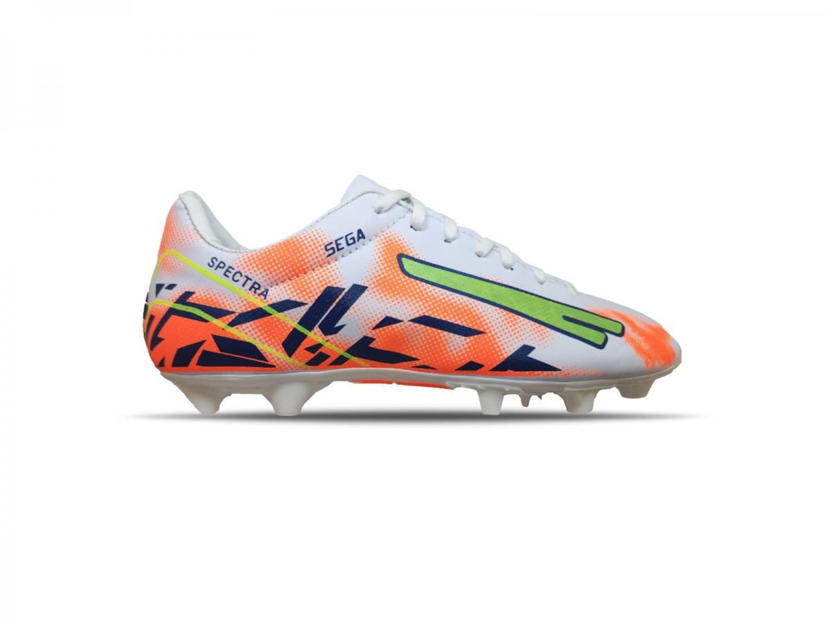 【Sho】 Sega Spectra Football Shoes (White) – Jalandhar Style