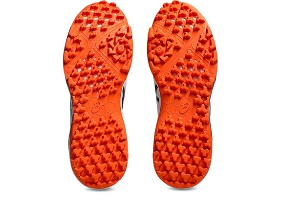 ASICS Lethal Field 2 Cricket Shoes (White/Oranage)