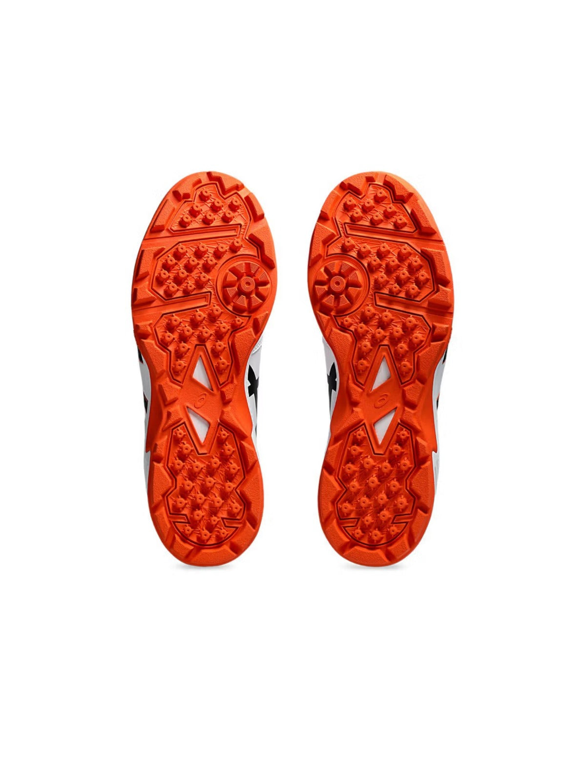 Asics Gel Peake 2 Cricket Shoes (White/Orange)