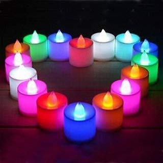Decorative Led Light Candle Set of 24 Pcs