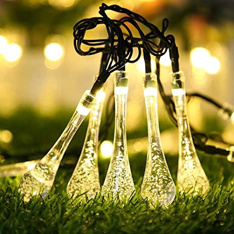 Waterdrop Shape LED Decorative String Lights