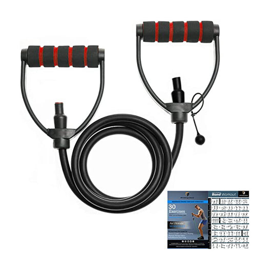 Adjustable Toning Tube Full Body Home Gym Resistance Tube
