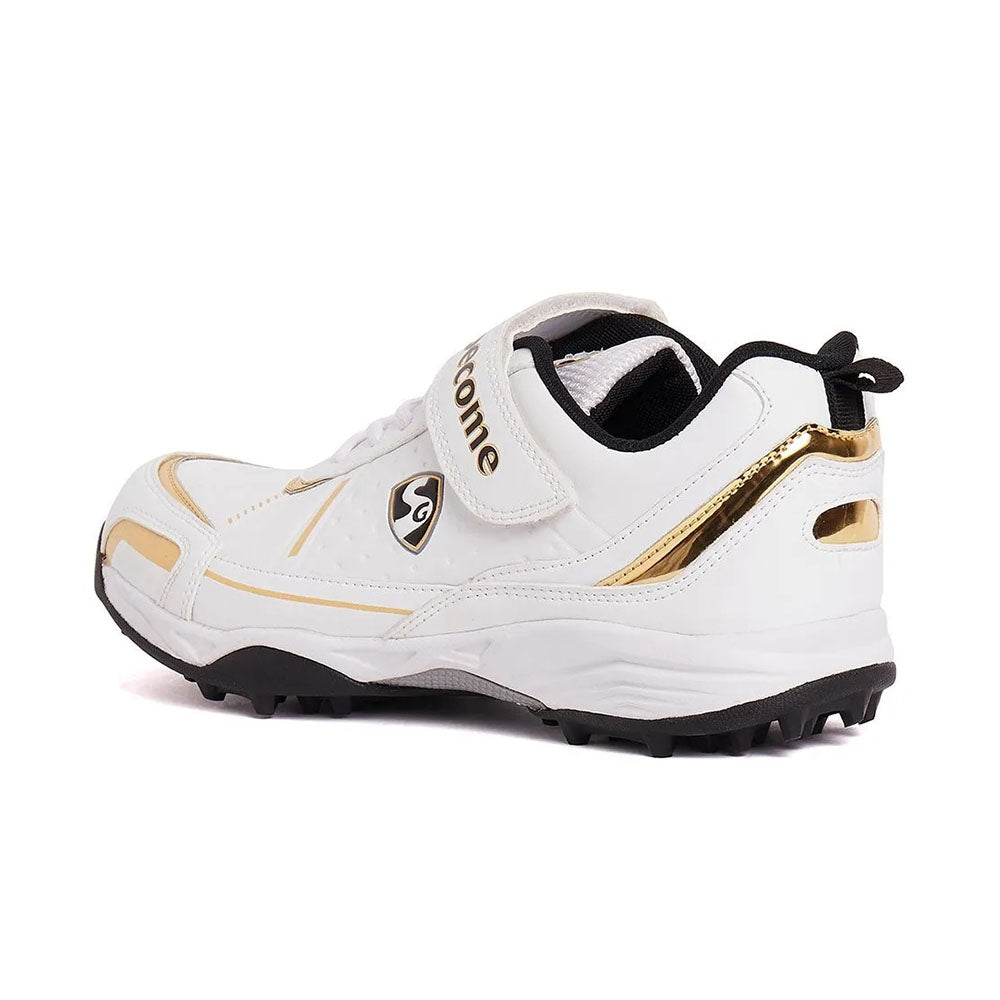 SG Century 5.0 Cricket Shoes (White/Black)