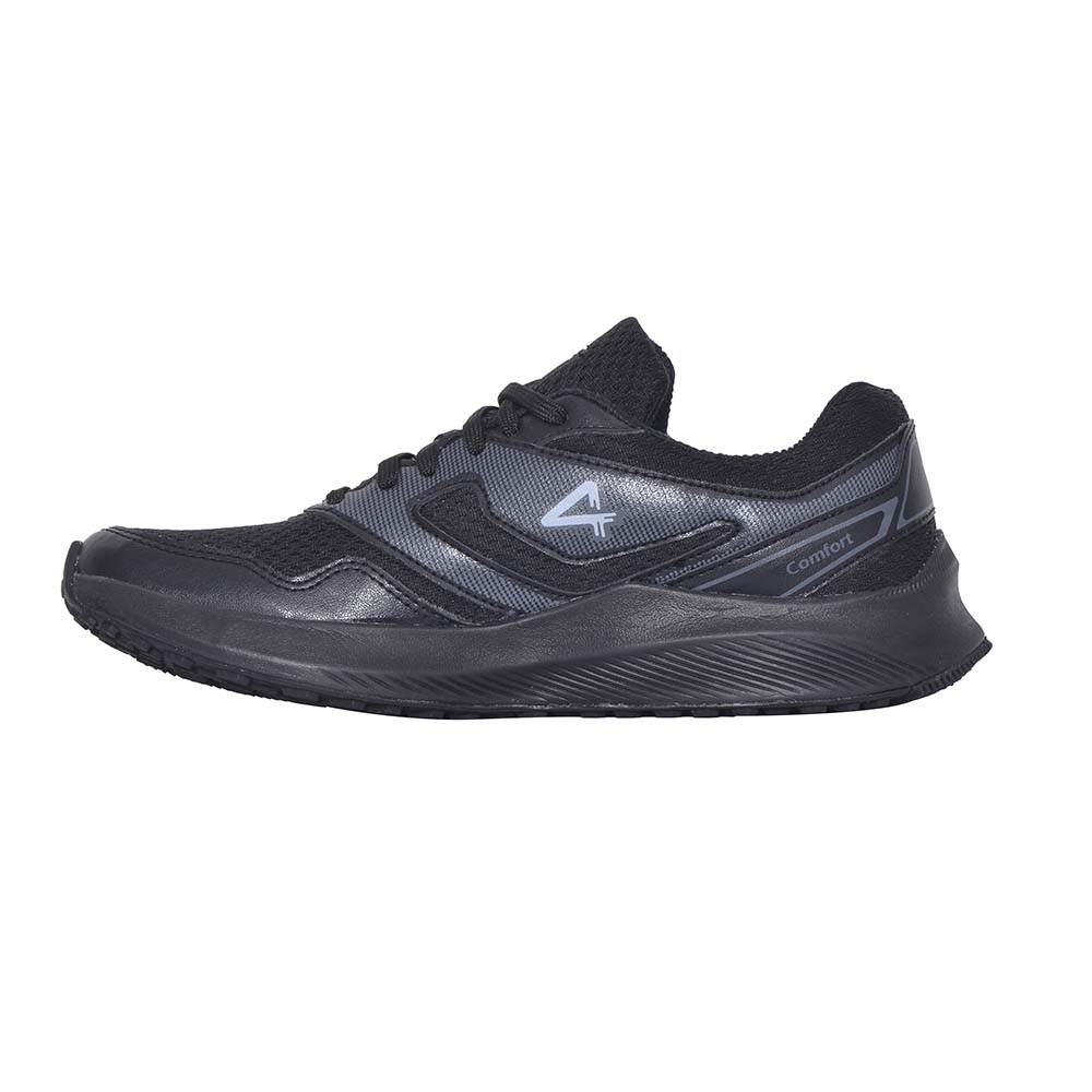 Sega Comfort Running Shoes (Black) - Main Image