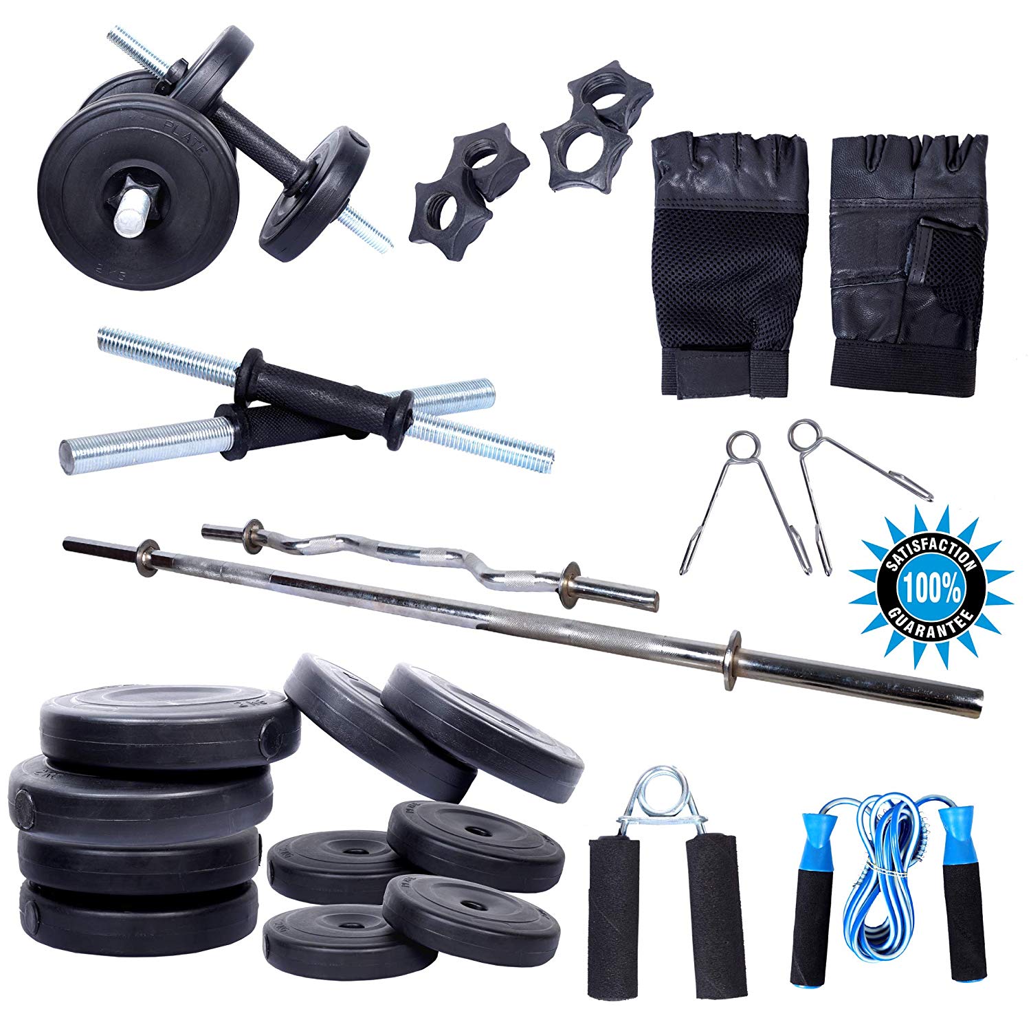 Gym dumbbell rod set hot sale