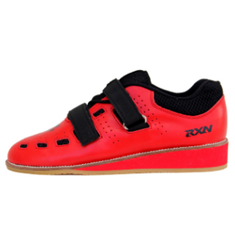 RXN World Star Weightlifting Shoes Red Black Jalandhar Style