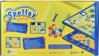 Spellex Junior Word Games Board