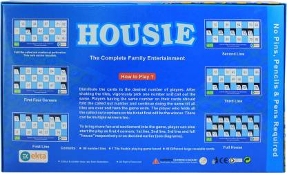 Housie Deluxe Board Game