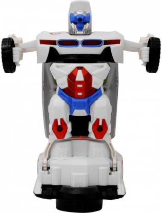 Auto Convert into Robot Deform Car toy with Light and Music