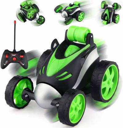 Stunt Car Vehicle 360°Rotating Rolling Radio Control Electric Racing Car