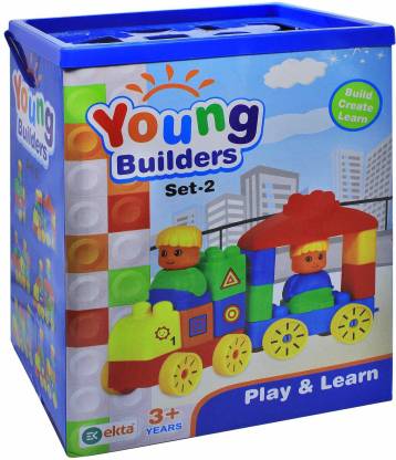 Learning & Building Young Builder Blocks Games for Kids