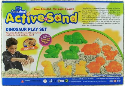 Active Sand Dinosaur Play Set