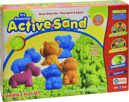 Active Sand Animal Play Set