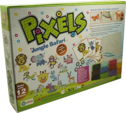 Pixel Jungle Safari Educational Board