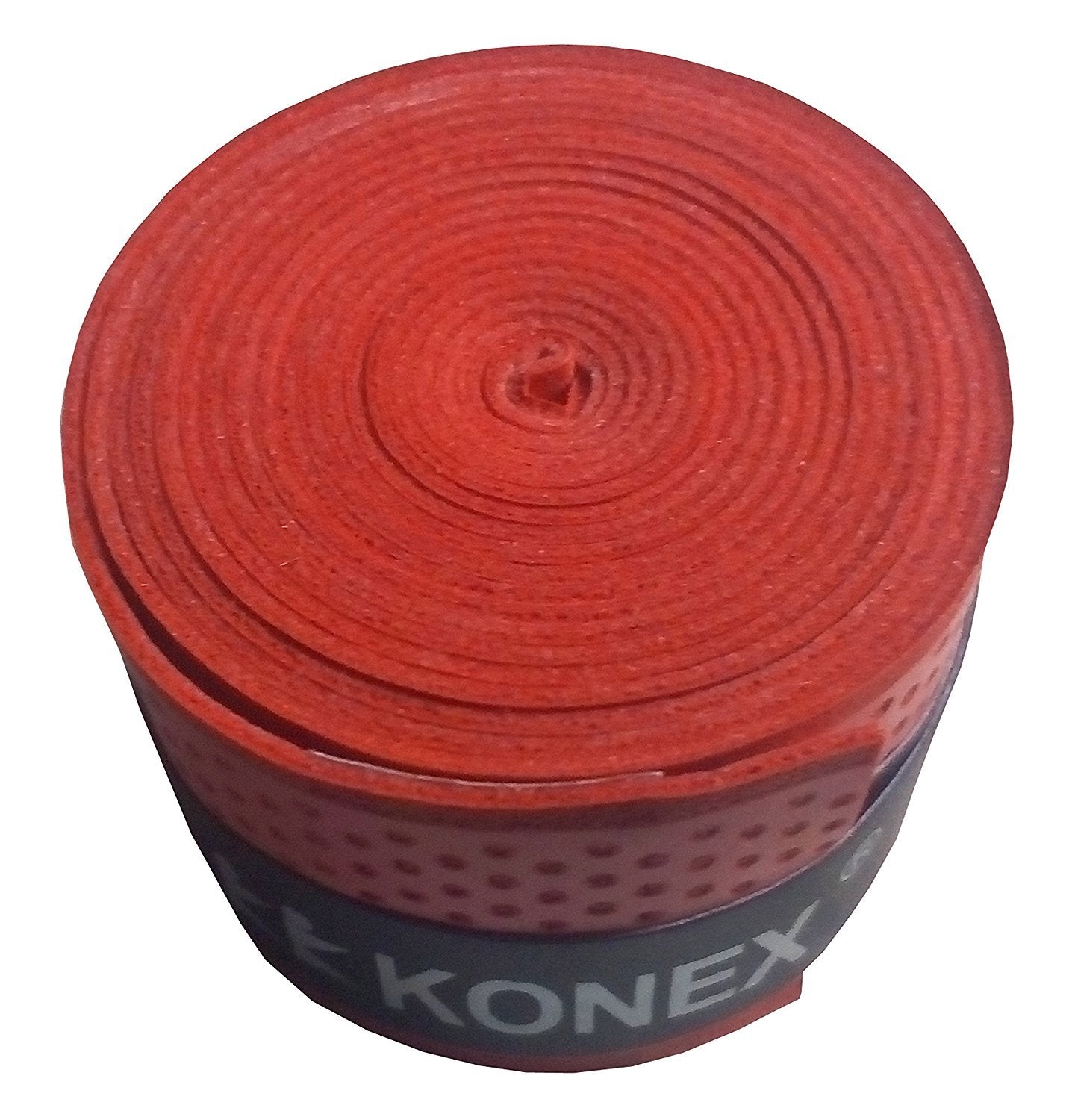 KONEX Dotted Anti-slip Badminton, Squash, Tennis Racquet Handle Over Grip - Pack of 5