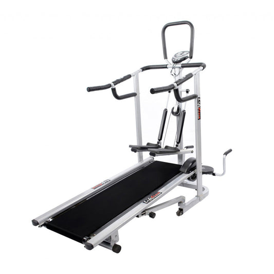 LifeLine Fitness Manual 4 in 1 Treadmill – Dlx with 5 in 1 Resistance Band