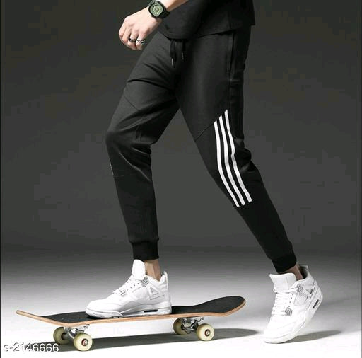 Comfy Voguish Polyester Men's Track Pants