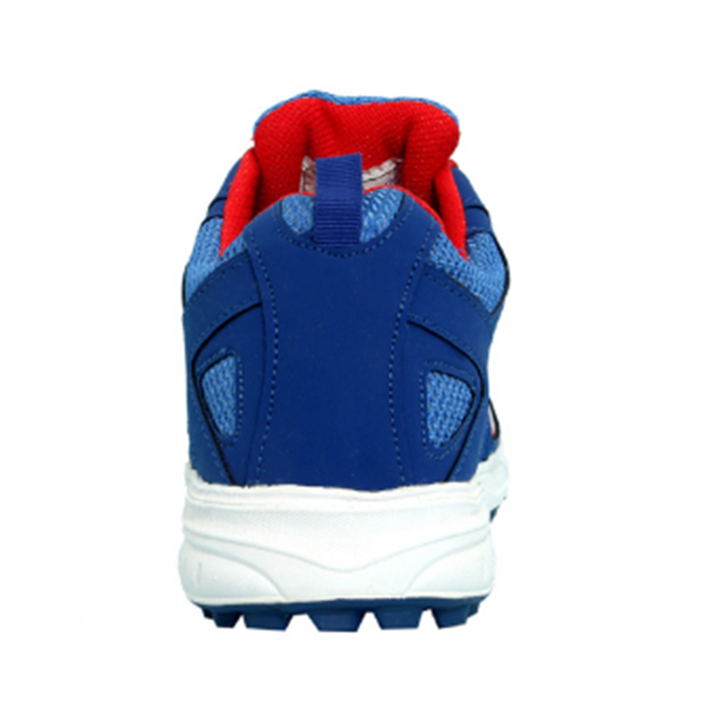 RXN Off Drive Cricket Shoes (Blue/Red/White)